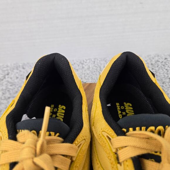 Saucony Mens 11.5 Grid Shadow 2 GTX Gore-Tex Yellow Black Waterproof Sneaker main image 12